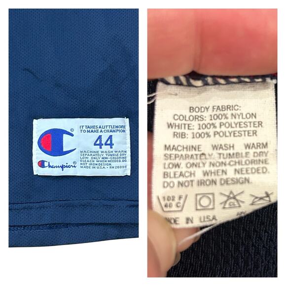 VTG 90s Champion USA David Robinson #7  Basketball Jersey Dream Team / 44 - - Picture 4 of 6